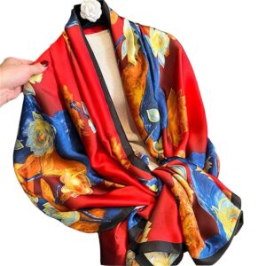 Flame Flower Bloom Shawl